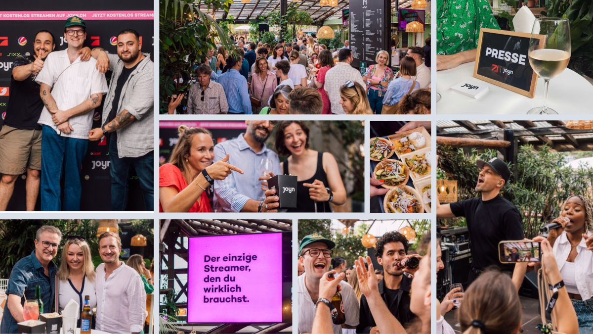 Bildercollage vom Joyn Event