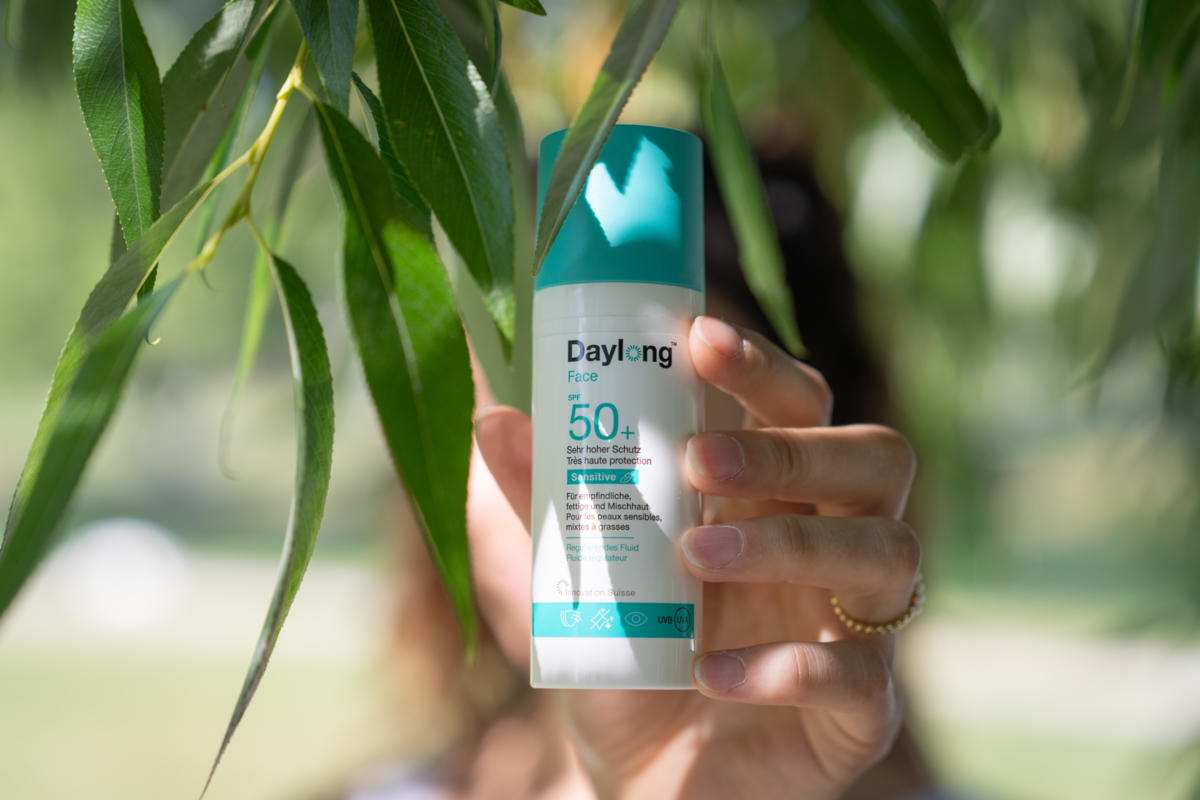 Daylong Sonnencreme in der Natur